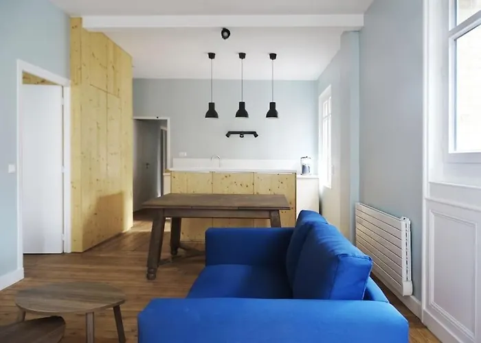 Apartmán Au Coeur De Trouville. De 3 Pieces. *